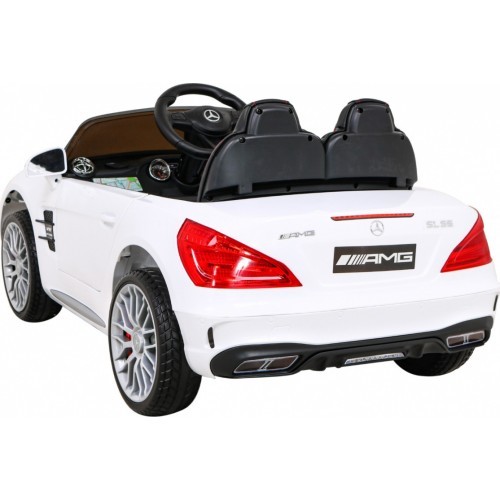 Электромобиль Mercedes Benz AMG SL65 S, белый