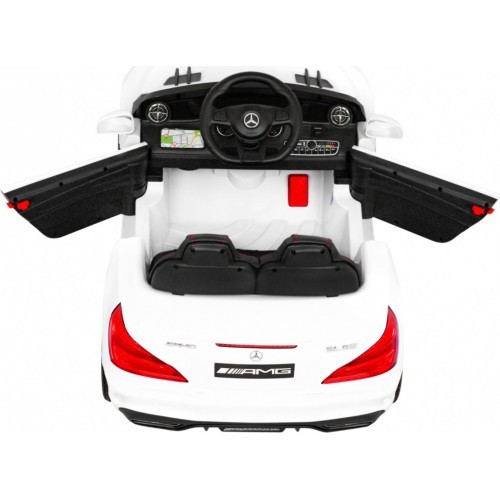 Elektromobilis Mercedes Benz AMG SL65 S, baltas