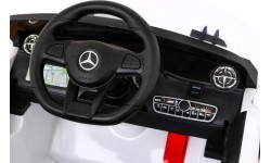 Elektromobilis Mercedes Benz AMG SL65 S, baltas