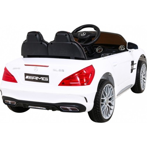 Elektromobilis Mercedes Benz AMG SL65 S, baltas