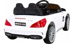Elektromobilis Mercedes Benz AMG SL65 S, baltas