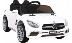 Elektromobilis Mercedes Benz AMG SL65 S, baltas