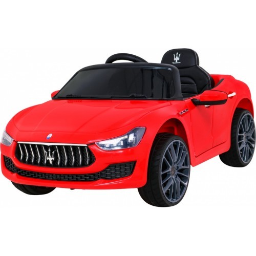 Электромобиль Maserati Ghibli, красный