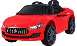 Электромобиль Maserati Ghibli, красный
