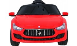 Elektromobilis Maserati Ghibli, raudonas