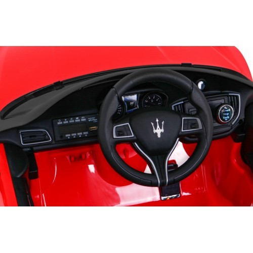 Vehicle Maserati Ghibli Red