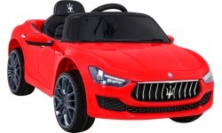 Электромобиль Maserati Ghibli, красный