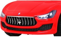 Elektromobilis Maserati Ghibli, raudonas