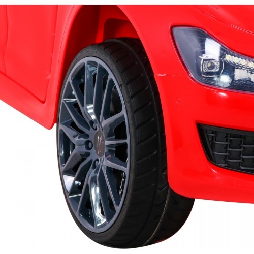 Электромобиль Maserati Ghibli, красный