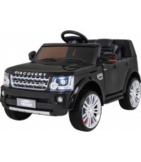 Elektromobilis Land Rover Discovery, juodas