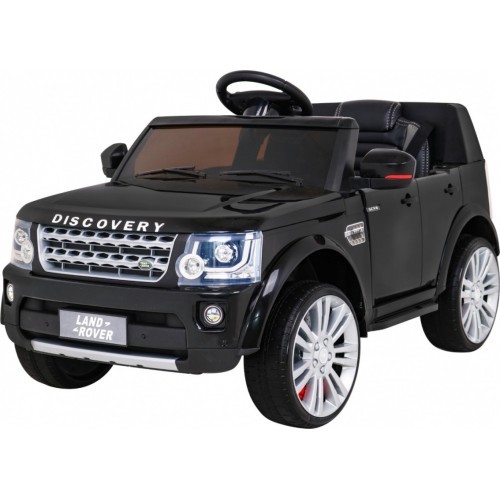 Elektromobilis Land Rover Discovery, juodas