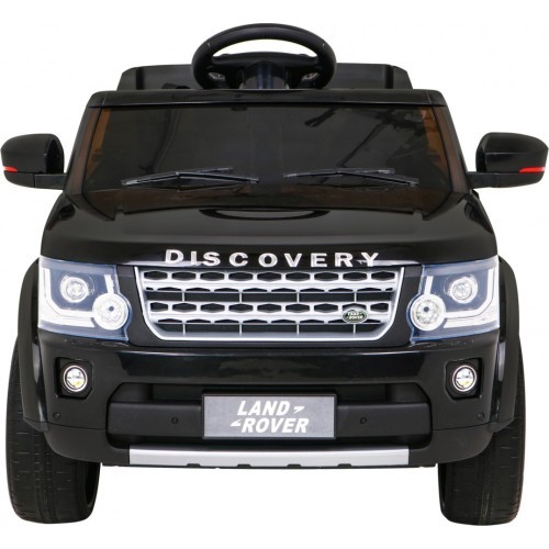 Elektromobilis Land Rover Discovery, juodas