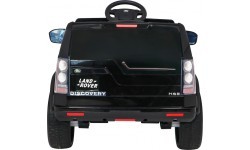 Elektromobilis Land Rover Discovery, juodas