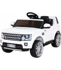 Elektromobilis Land Rover Discovery, baltas