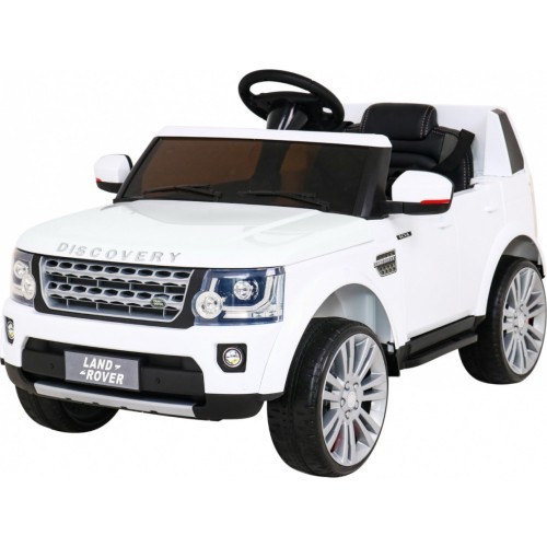 Elektromobilis Land Rover Discovery, baltas