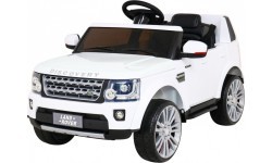Elektromobilis Land Rover Discovery, baltas
