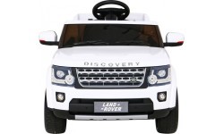 Elektromobilis Land Rover Discovery, baltas