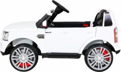 Elektromobilis Land Rover Discovery, baltas