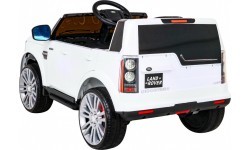 Elektromobilis Land Rover Discovery, baltas