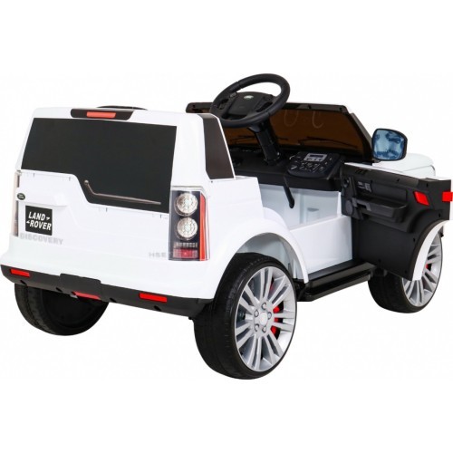 Elektromobilis Land Rover Discovery, baltas