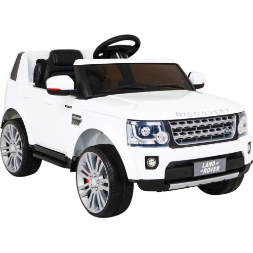 Elektromobilis Land Rover Discovery, baltas