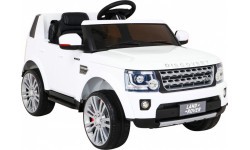 Электромобиль Land Rover Discovery, белый