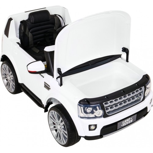 Электромобиль Land Rover Discovery, белый