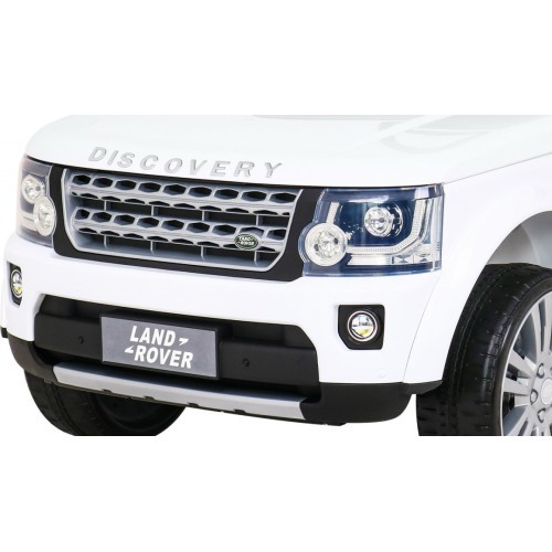 Elektromobilis Land Rover Discovery, baltas