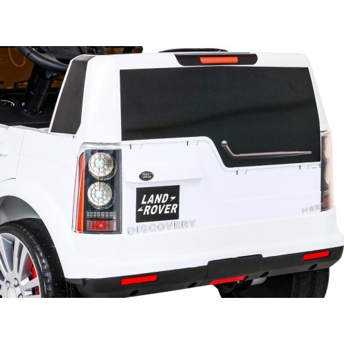 Elektromobilis Land Rover Discovery, baltas