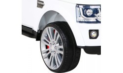 Elektromobilis Land Rover Discovery, baltas