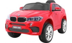 Elektromobilis vaikams BMW X6M, raudonas