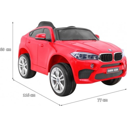 Vehicle BMW X6M Red