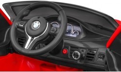 Elektromobilis vaikams BMW X6M, raudonas
