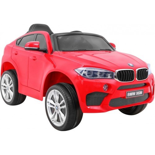 Детский электромобиль BMW X6M, красный