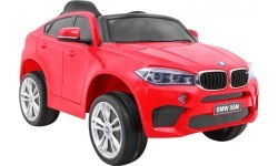 Детский электромобиль BMW X6M, красный