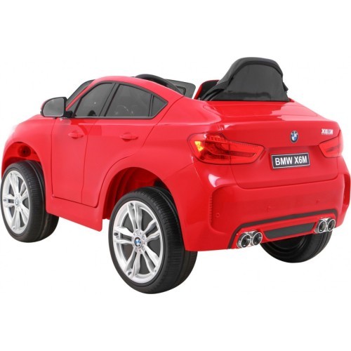 Elektromobilis vaikams BMW X6M, raudonas