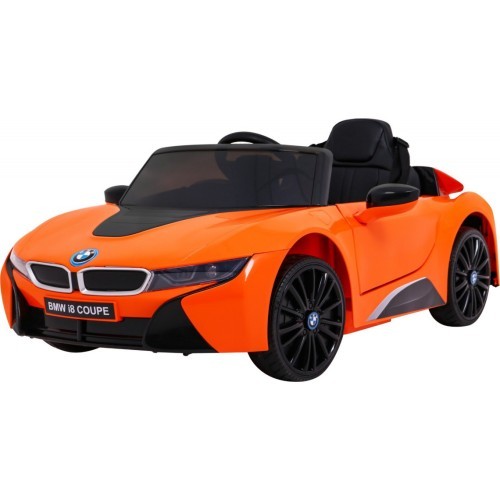 Elektromobilis BMW I8 LIFT, oranžinis