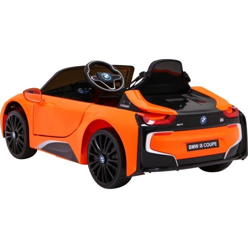 Электромобиль BMW I8 LIFT, оранжевый