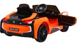 Elektromobilis BMW I8 LIFT, oranžinis