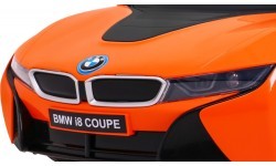 Elektromobilis BMW I8 LIFT, oranžinis