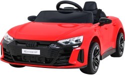 Elektromobilis Audi RS E-Tron GT, raudonas