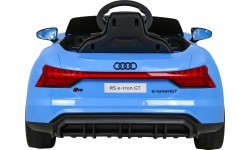 Elektromobilis vaikams Audi RS E-Tron GT, mėlynas