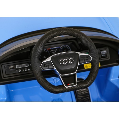 Детский электромобиль Audi RS E-Tron GT, синий
