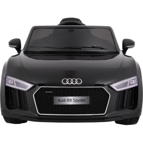 Elektromobilis Audi R8 Spyder RS EVA 2.4G, juodas