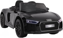 Elektromobilis Audi R8 Spyder RS EVA 2.4G, juodas