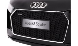 Elektromobilis Audi R8 Spyder RS EVA, juodas
