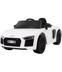 Elektromobilis Audi R8 Spyder RS EVA 2 4G, baltas