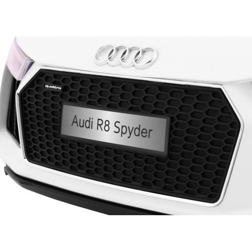 Elektromobilis Audi R8 Spyder RS EVA 2 4G, baltas