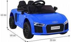 Elektromobilis Audi R8, mėlynas