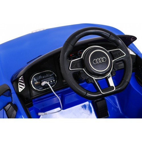 Электромобиль Audi R8, синий